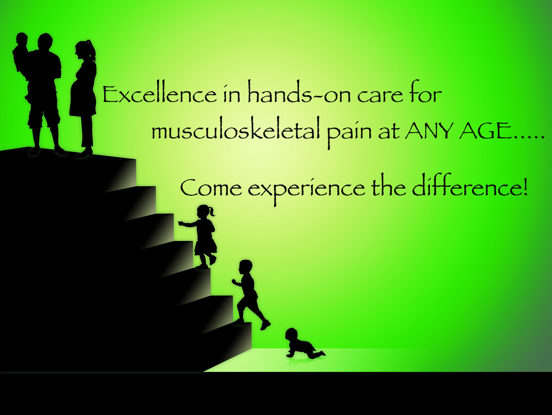 Excellence in hands-on care for musculoskeletal pain AT ANY AGE!